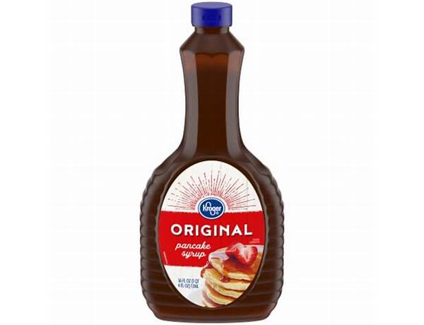 Original panckae syrup food facts