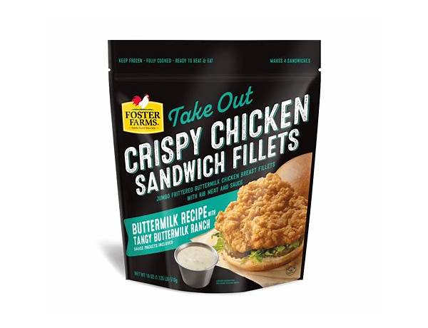 Original recipe crispy chicken fillet nutrition facts