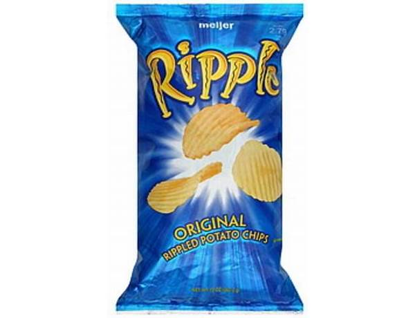 Original ripple potato chips food facts