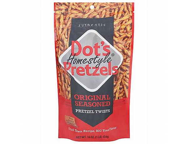 Original seasoned pretzel twists ingredients