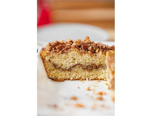 Original sour cream coffee cake food facts