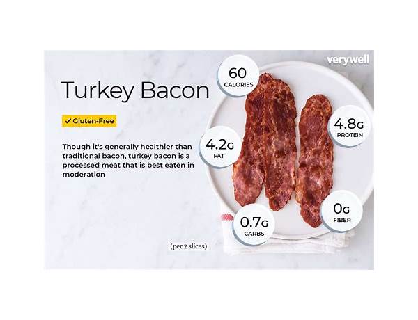 Original turkey bacon food facts