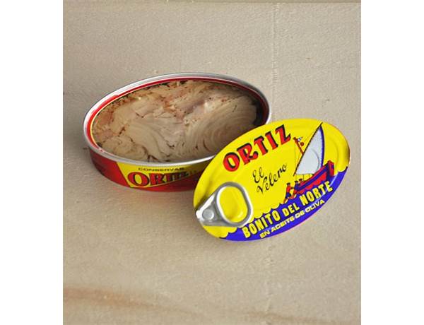 Ortiz, white tuna in olive oil food facts