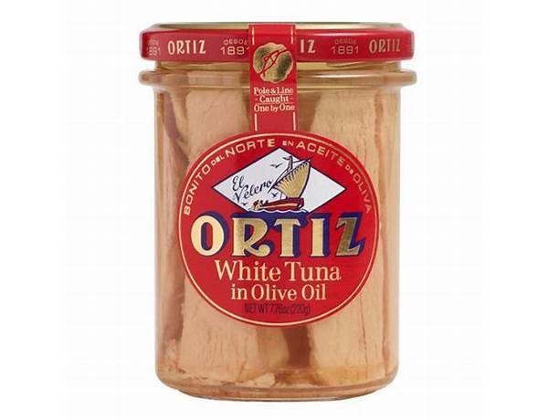 Ortiz, white tuna in olive oil ingredients