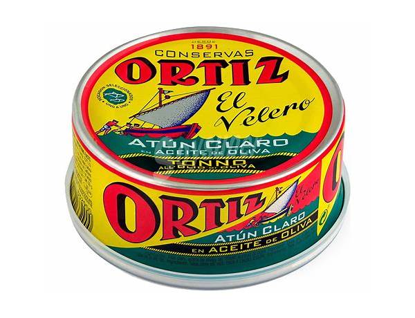 Ortiz atún claro en aceite oliva food facts