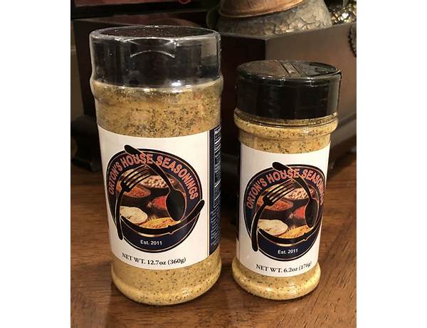 Orton's house seasoning food facts