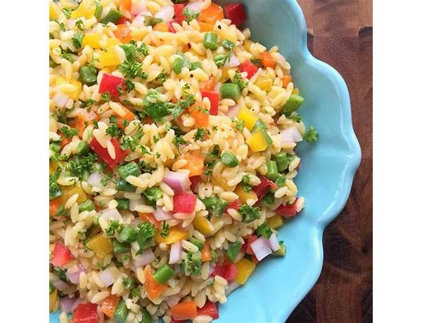 Orzo confetti salad ingredients