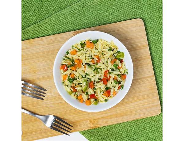 Orzo confetti salad nutrition facts