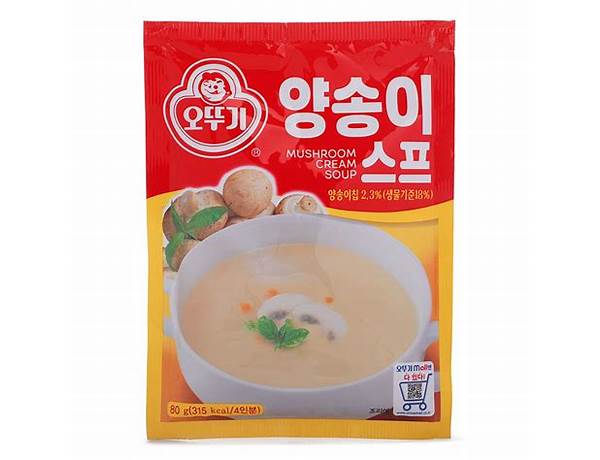 Ottogi, mushroom cream soup powder food facts