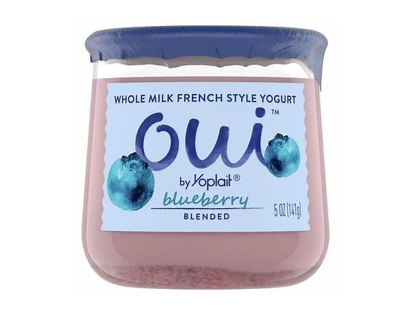 Oui blueberry ingredients