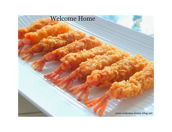 Oven crispy tempura shrimp w/ orange sauce food facts