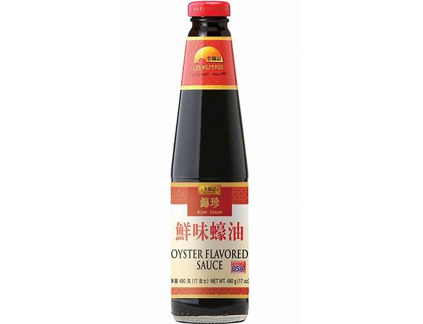 Oyster flavored sauce food facts