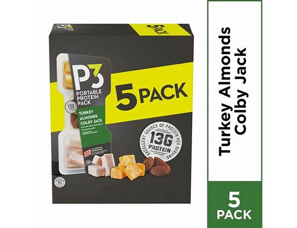 P3 portable protein pack ingredients