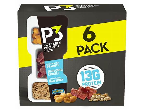 P3 portable protein pack nutrition facts