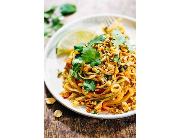 Pad thai noodles food facts