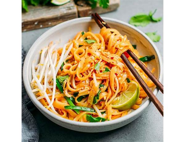 Pad thai noodles ingredients