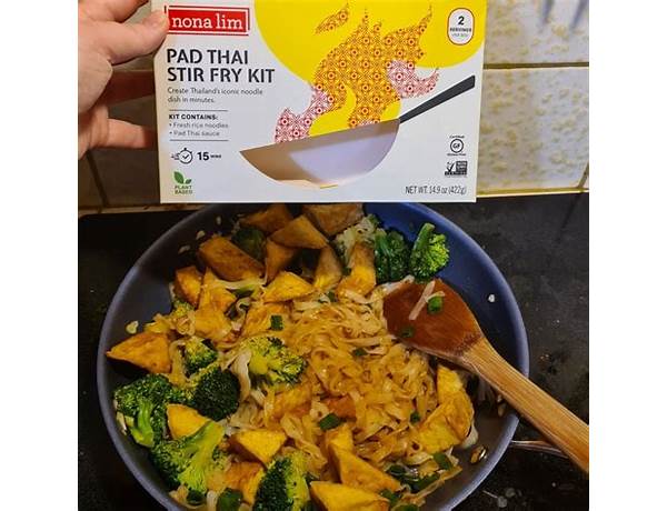 Pad thai stir fry kit food facts