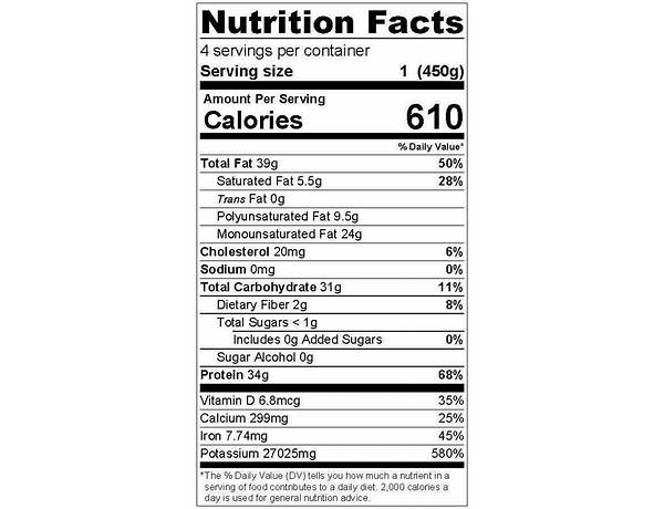 Paella nutrition facts