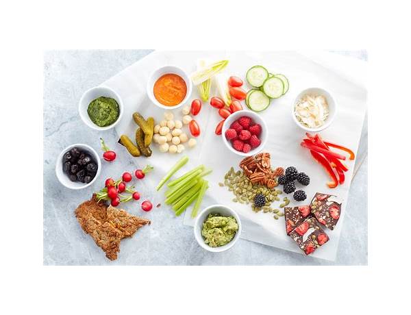 Paleo friendly snack tray ingredients