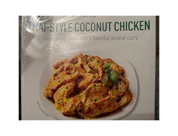 Paleo thai-style coconut chicken food facts