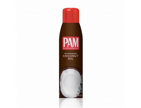 Pam coconut oil food facts