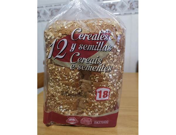 Pan 12 cereales y semillas food facts