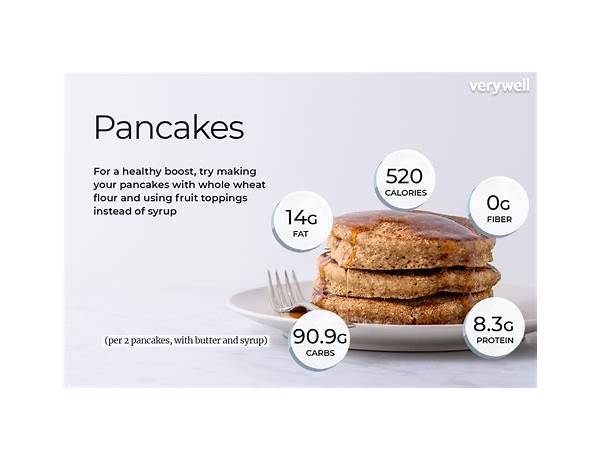 Pancake nutrition facts