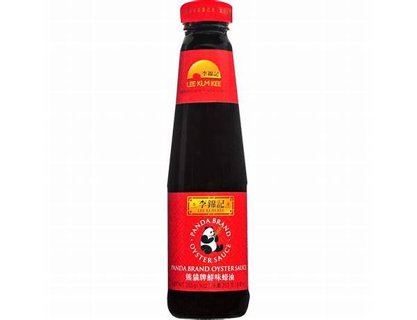 Panda brand oyster sauce nutrition facts