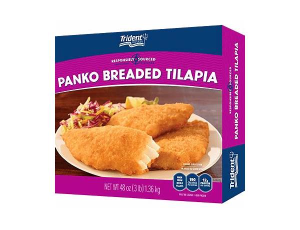 Panko breaded tilapia food facts