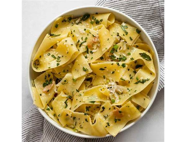 Pappardelle pasta food facts