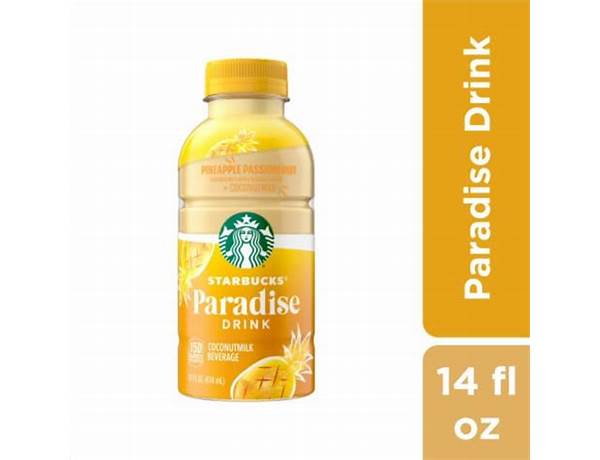 Paradise drink food facts