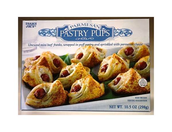 Parmesan pastry pups food facts