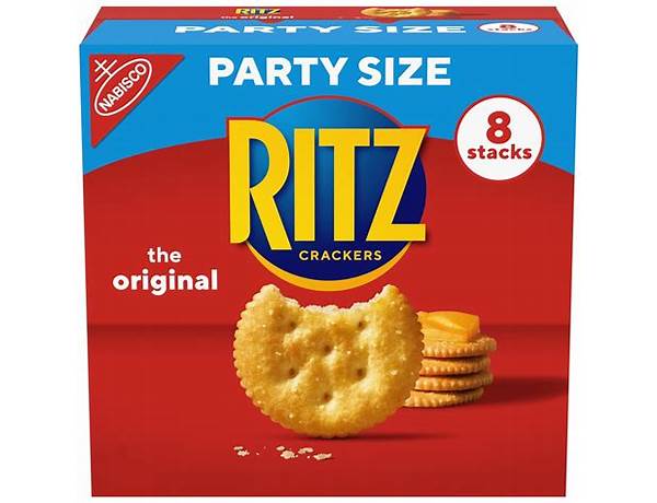 Party size ritz crackers food facts