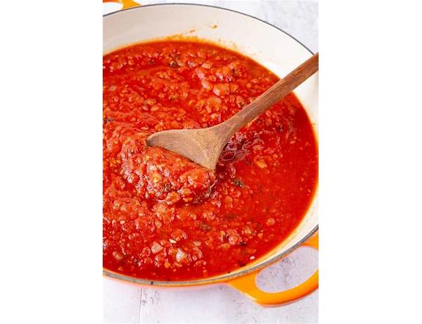 Pasta sauce ingredients