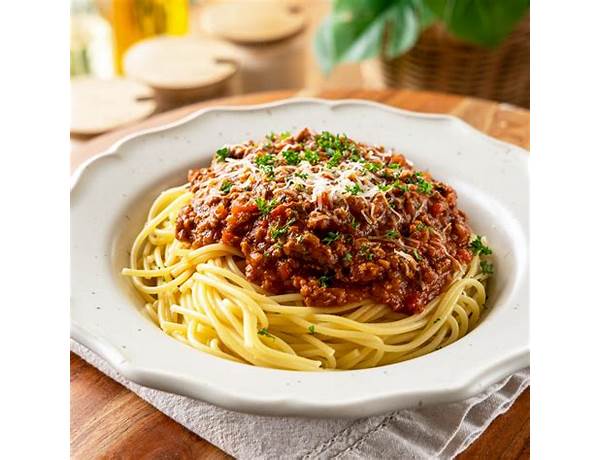 Pasta sauce with meat, meat food facts