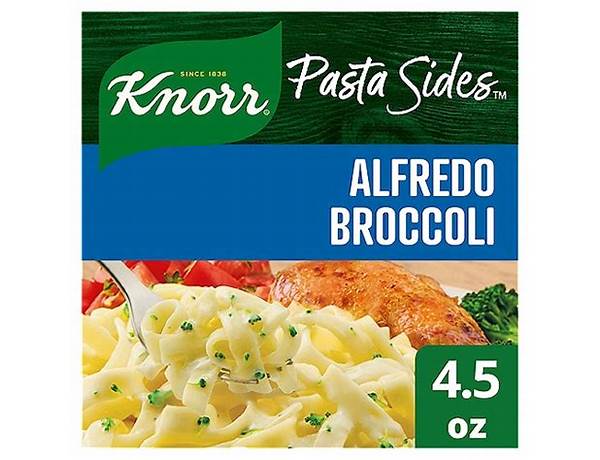 Pasta sides alfredo broccoli food facts