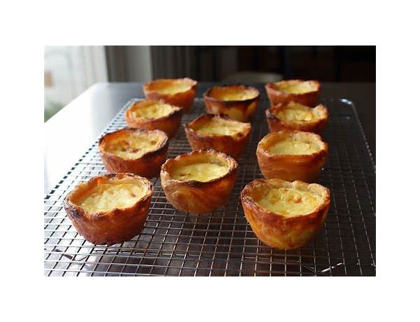 Pasteis de nata custard cups nutrition facts