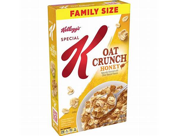 Pat crunch honey cereal nutrition facts