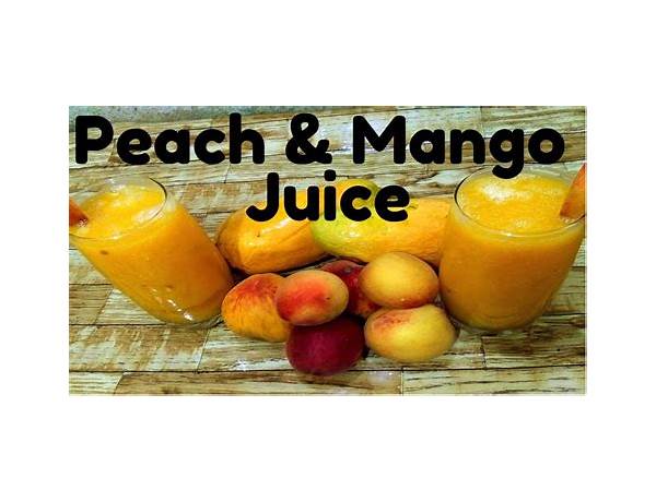 Peach mango nectar ingredients