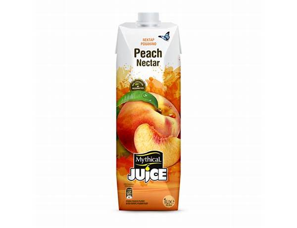 Peach nectar food facts