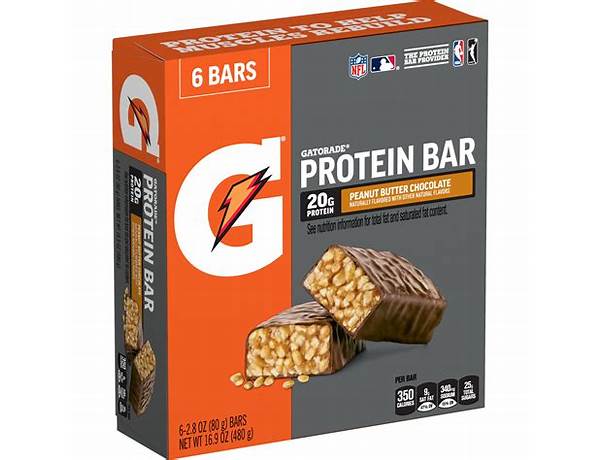 Peanut butter chocolate protein bar food facts