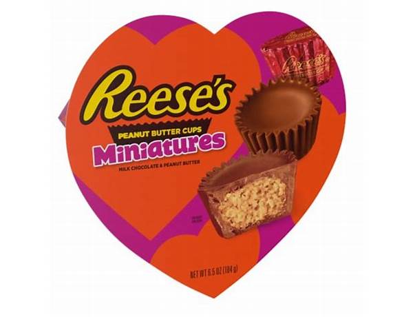 Peanut butter cups valentines day chocolates food facts