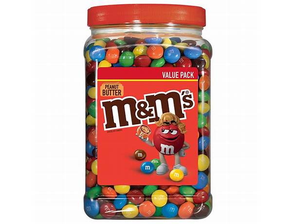 Peanut butter m&m minis food facts