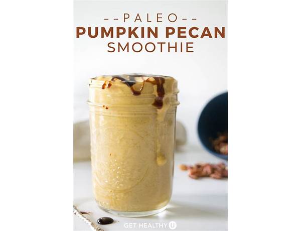 Pecan smoothie ingredients