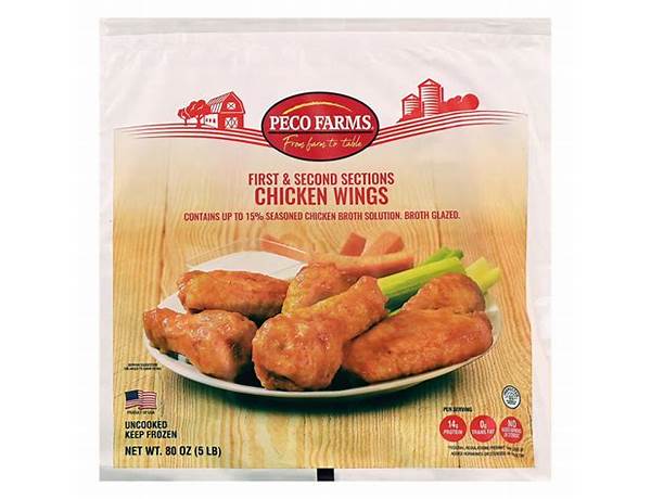Peco farm wings food facts