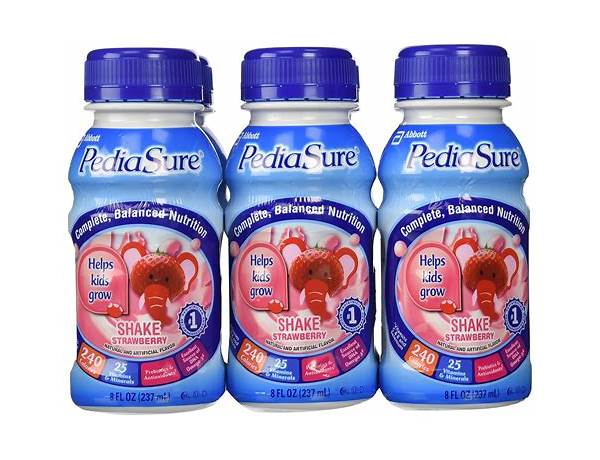 Pediasure strawberry shake ingredients