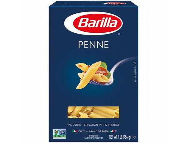 Penne rigate food facts