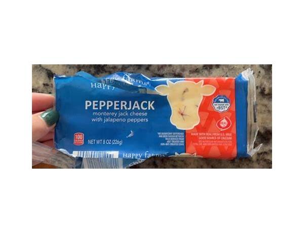 Pepperjack block cheese food facts