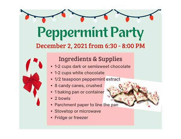 Peppermints ingredients