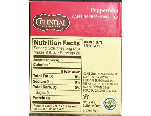 Peppermints ingredients